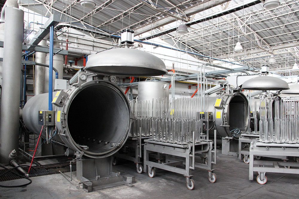 Dyeing house
