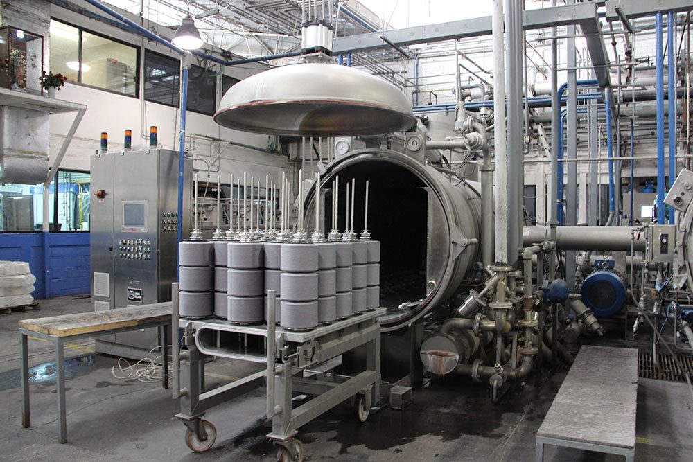 Dyeing house