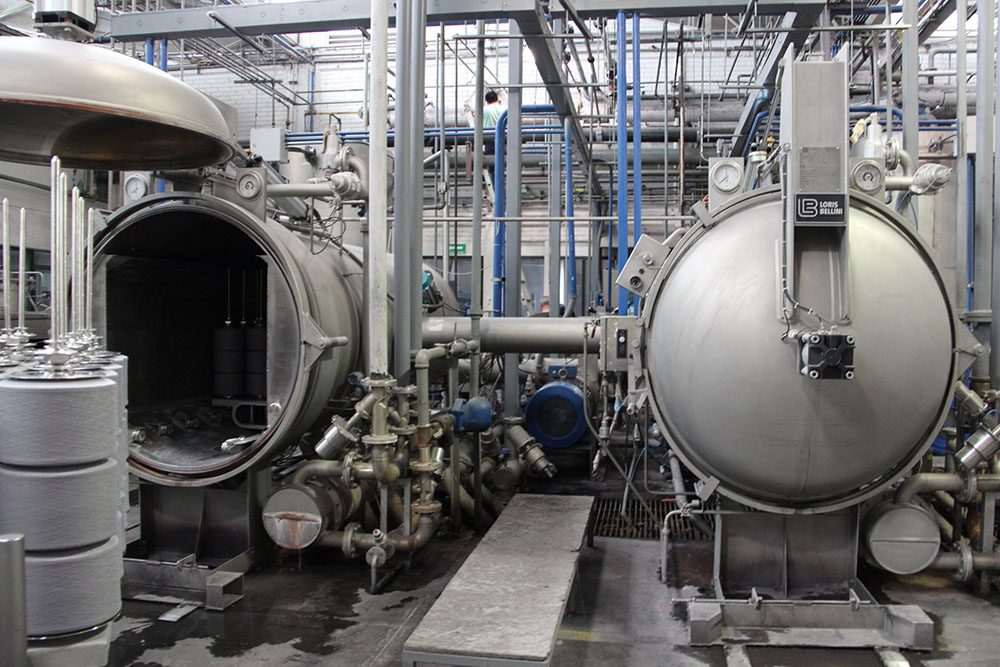 Dyeing house
