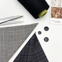 English Glen check fabric 2