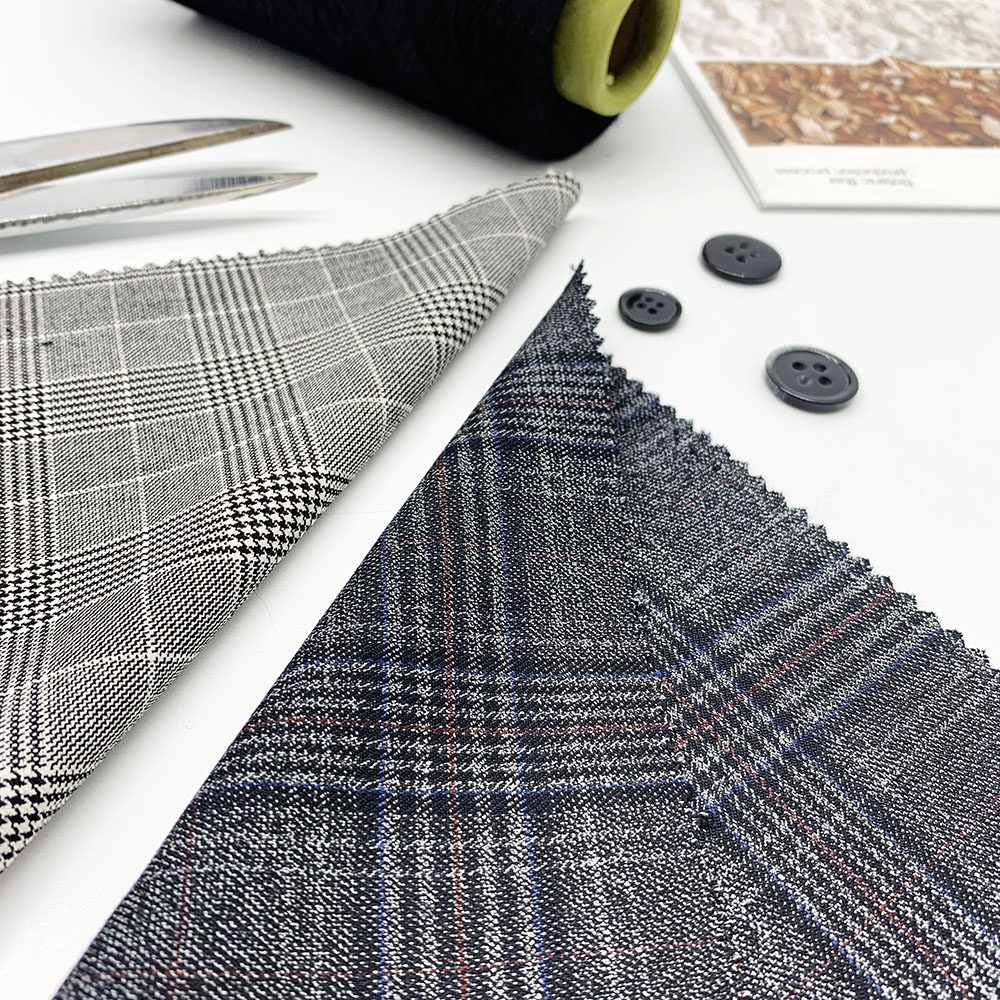 English Glen check fabric 5