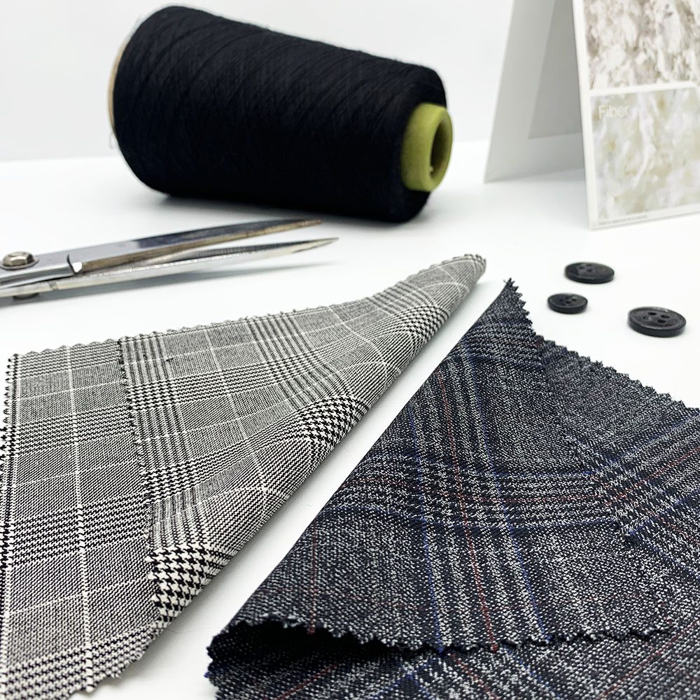 English Glen check fabric 6