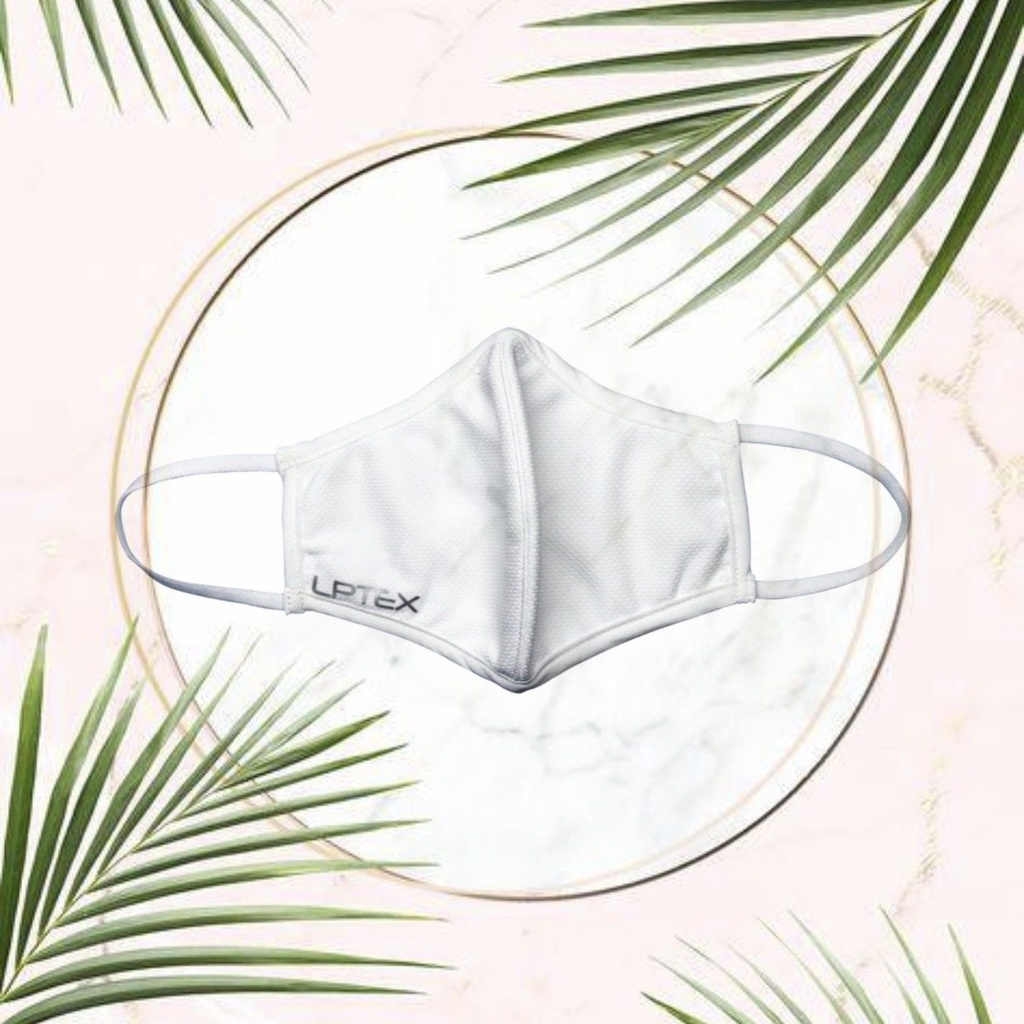 Simple White- Fabric Face Mask